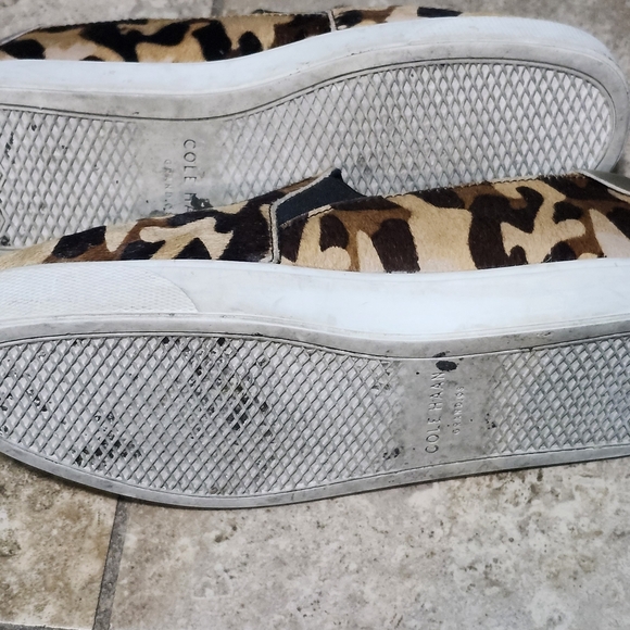 Cole Haan Leopard Print Slip-On Sneakers - Picture 7 of 7